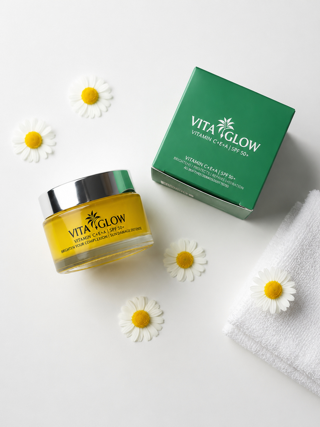 Vita Glow Whitening Gel – Vitamin C+E+A with SPF 50+ (Made in Korea)